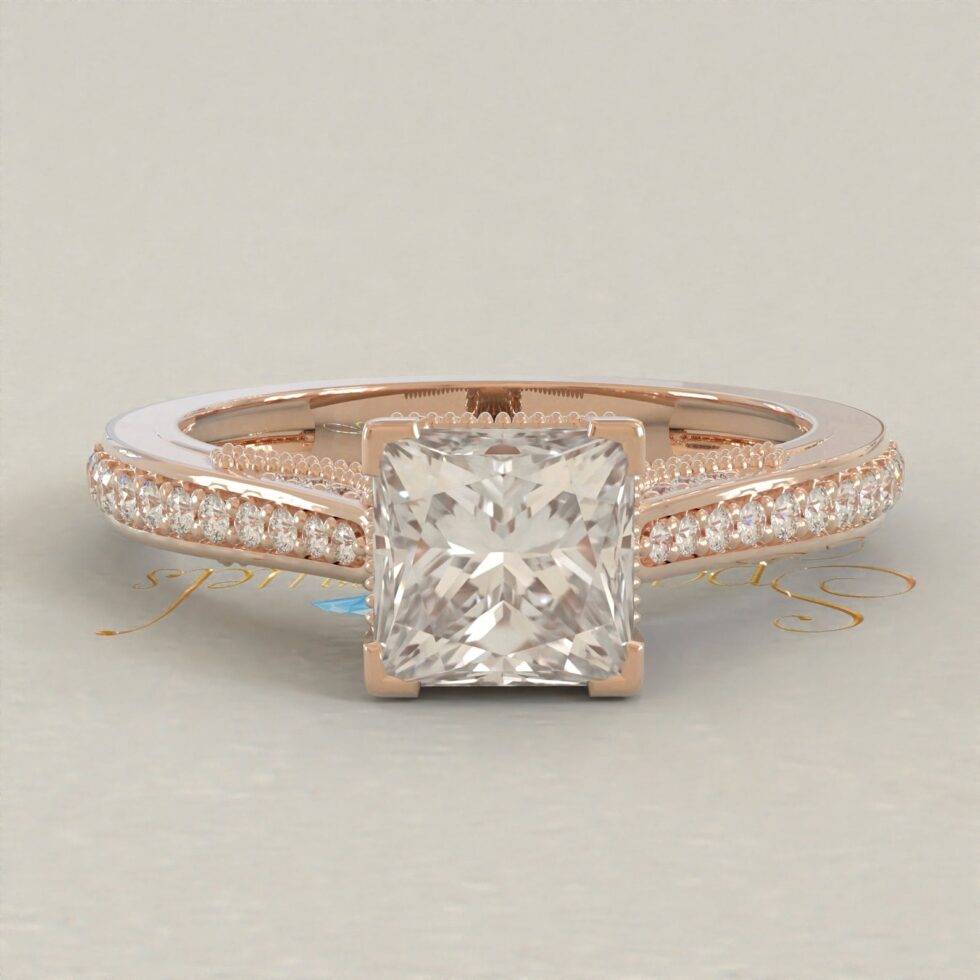 Princess Cut Engagement Ring